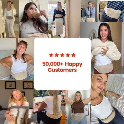 Vensonic™ Wearable Hot Water Bottle set (Free Gift: Cover + Travel Pouch)