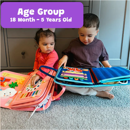 Vensonic™ 8 In 1 Montessori Busy Board